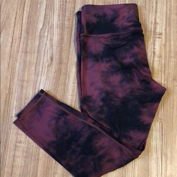 Athleta Pants - Athleta Elation Ice Dye 7/8 Powervita Leggings